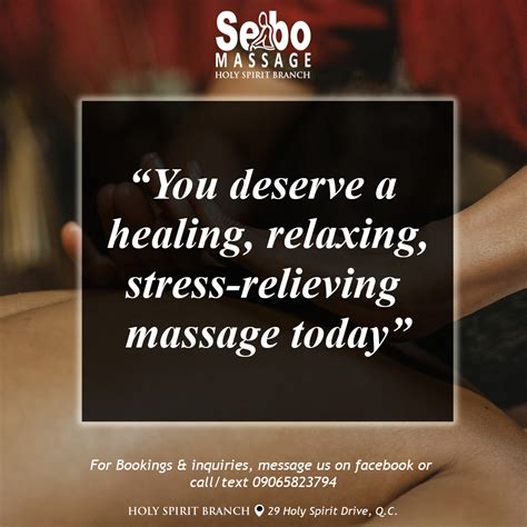 sebo massage near me|Sebo Massage(Holy Spirit Branch) (@sebomassage.holyspirit).